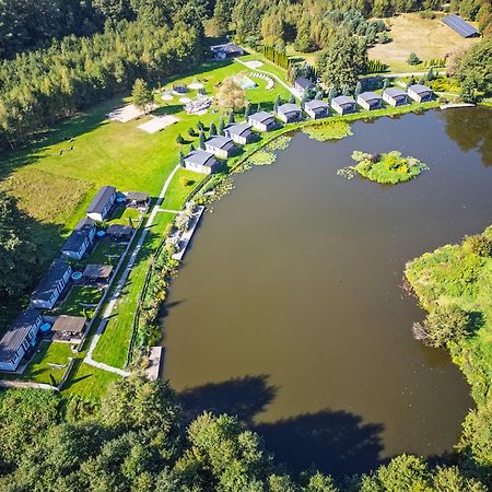 Domki Drewniane Na Splawiu Nad Morzem Ujście-Darłowskie Exteriér fotografie