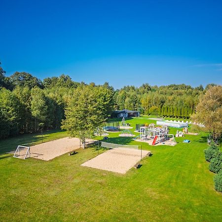 Domki Drewniane Na Splawiu Nad Morzem Ujście-Darłowskie Exteriér fotografie