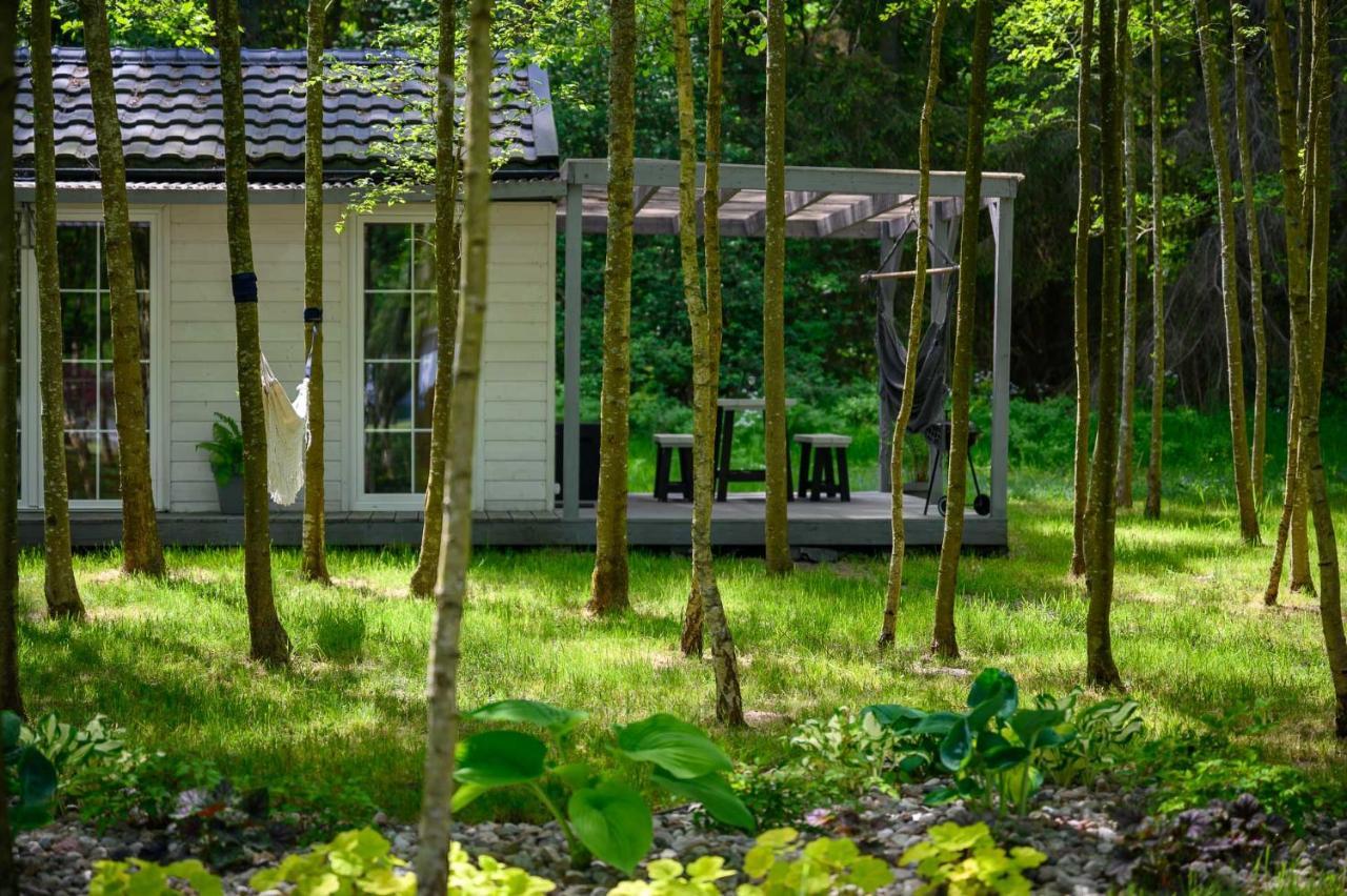 Domki Drewniane Na Splawiu Nad Morzem Ujście-Darłowskie Exteriér fotografie