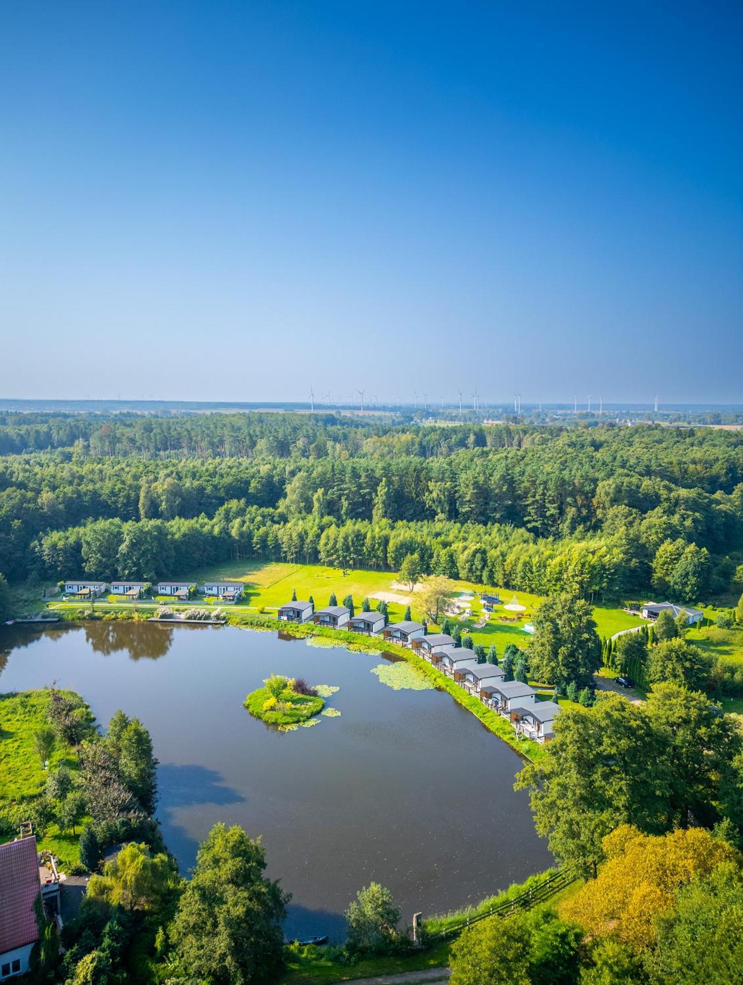 Domki Drewniane Na Splawiu Nad Morzem Ujście-Darłowskie Exteriér fotografie