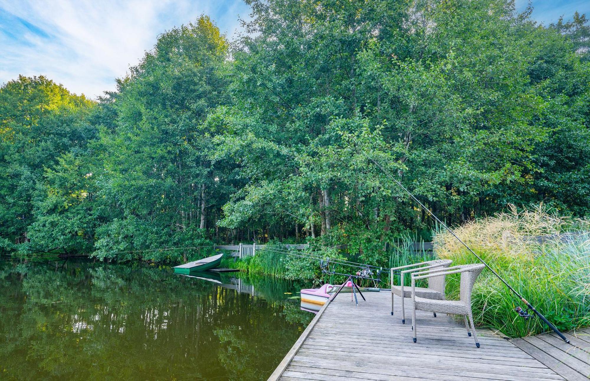 Domki Drewniane Na Splawiu Nad Morzem Ujście-Darłowskie Exteriér fotografie