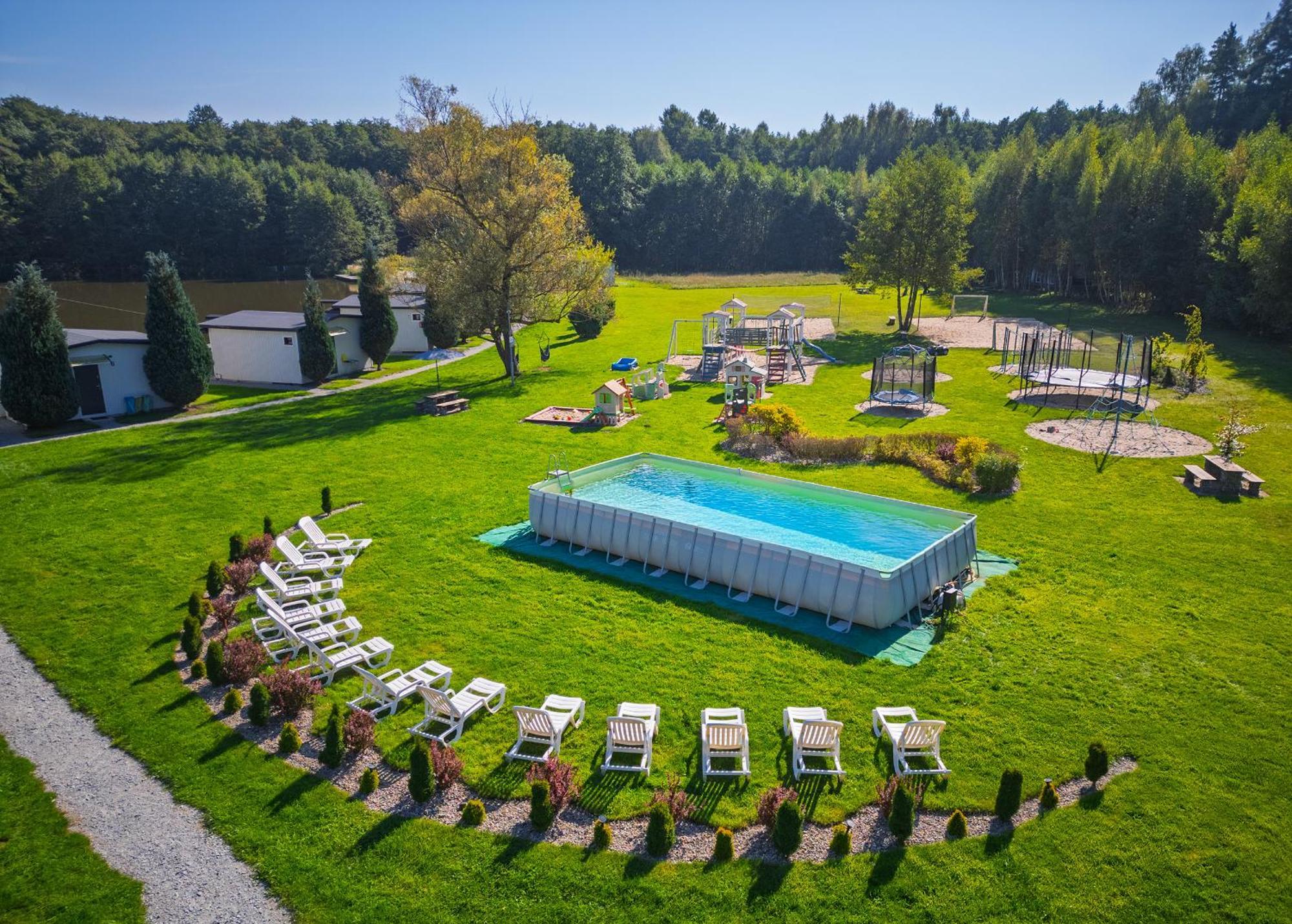Domki Drewniane Na Splawiu Nad Morzem Ujście-Darłowskie Exteriér fotografie