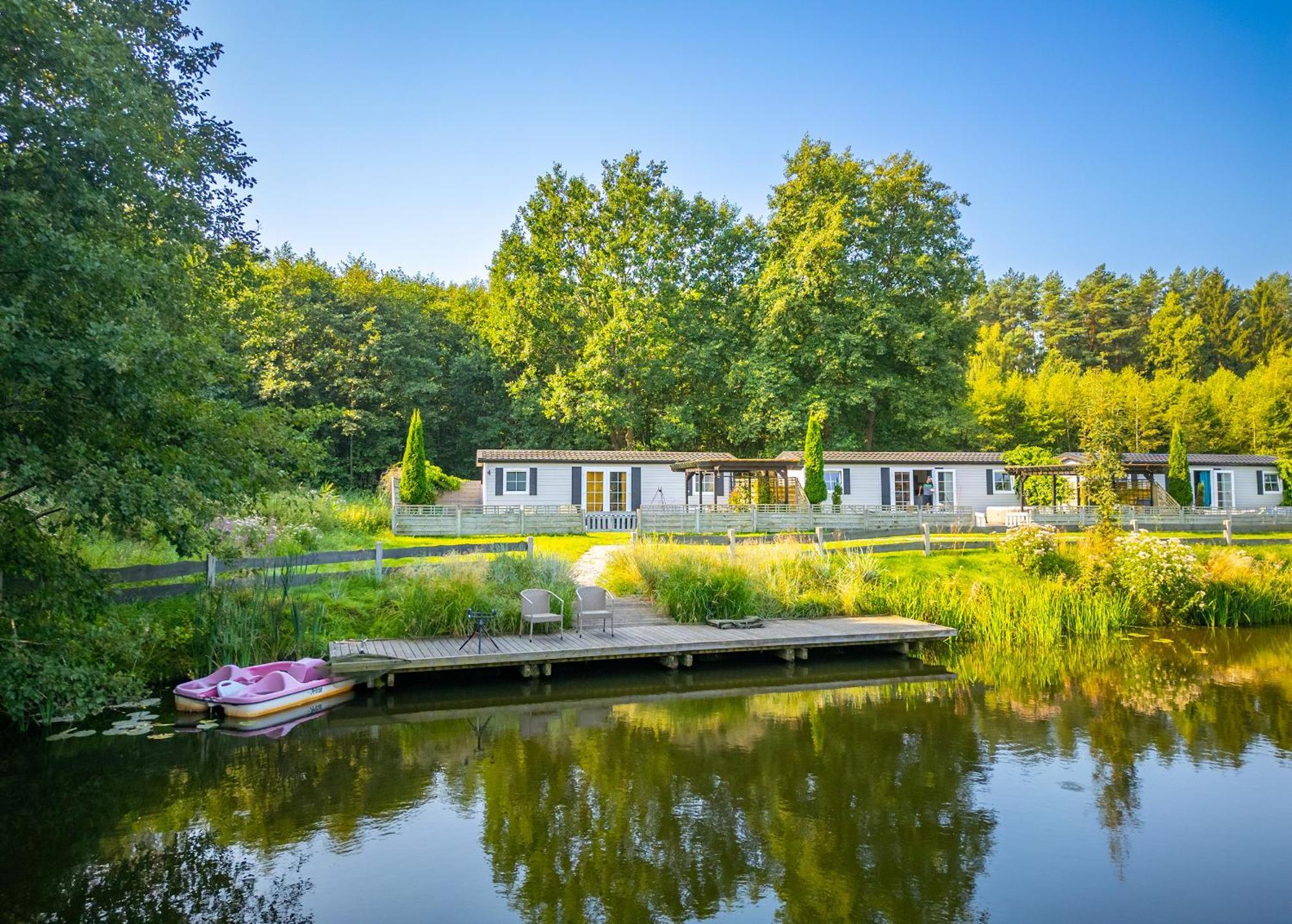 Domki Drewniane Na Splawiu Nad Morzem Ujście-Darłowskie Exteriér fotografie