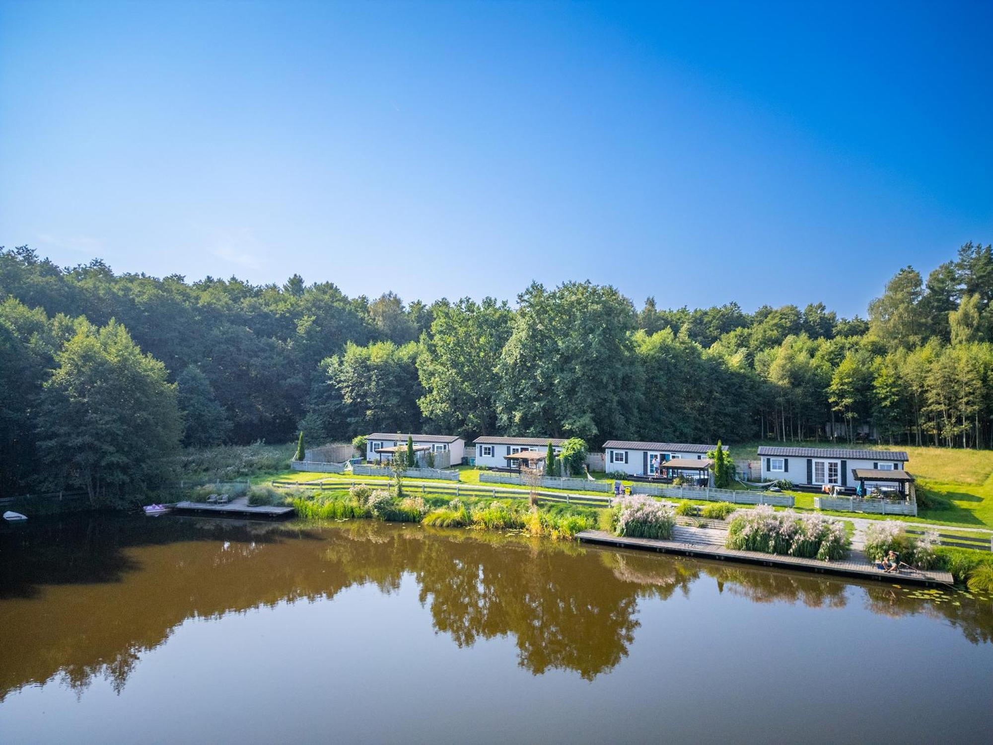 Domki Drewniane Na Splawiu Nad Morzem Ujście-Darłowskie Exteriér fotografie