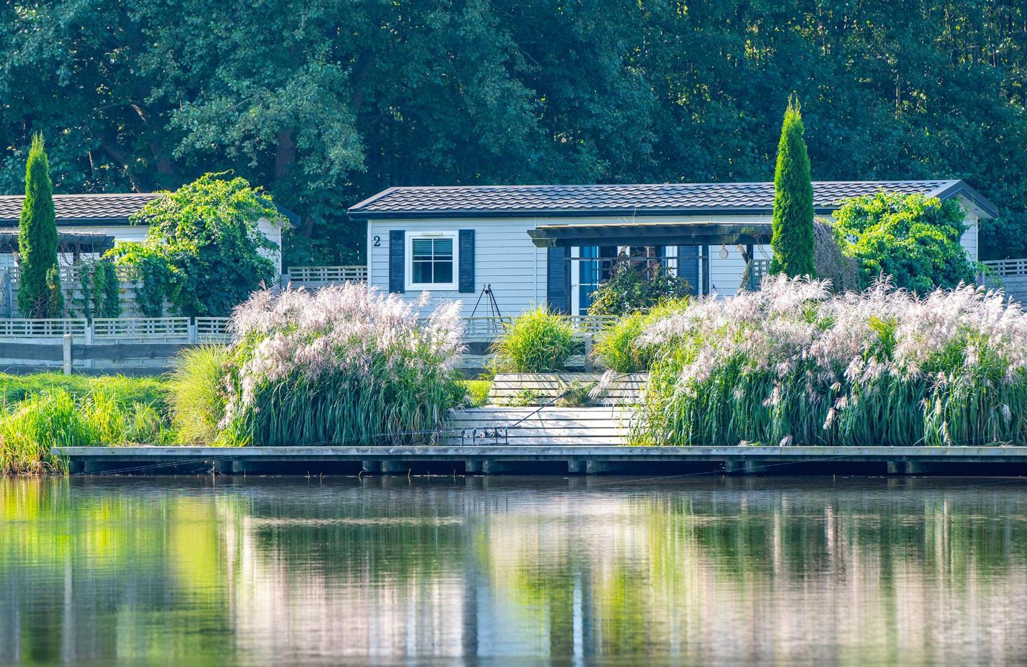 Domki Drewniane Na Splawiu Nad Morzem Ujście-Darłowskie Exteriér fotografie