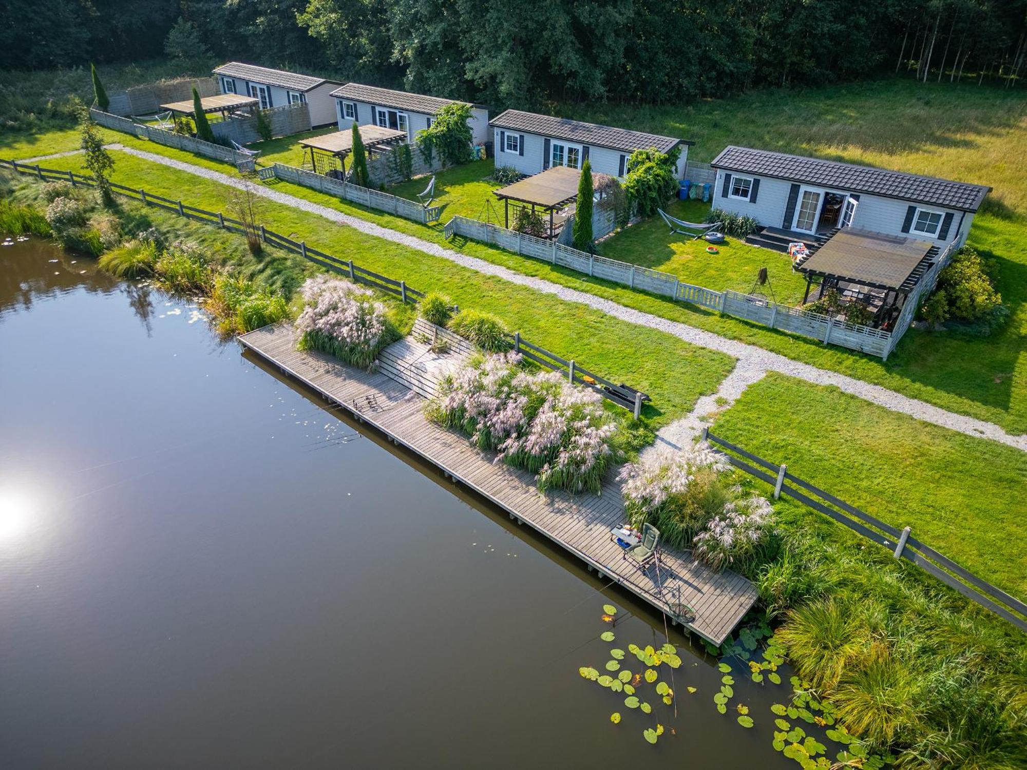 Domki Drewniane Na Splawiu Nad Morzem Ujście-Darłowskie Exteriér fotografie