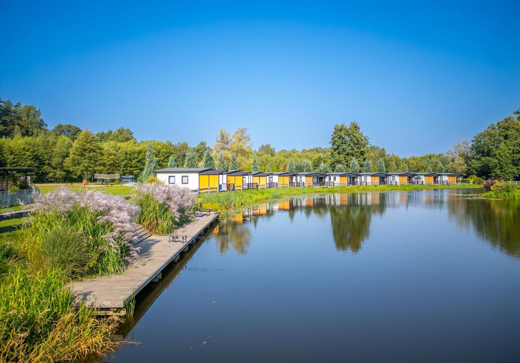 Domki Drewniane Na Splawiu Nad Morzem Ujście-Darłowskie Exteriér fotografie