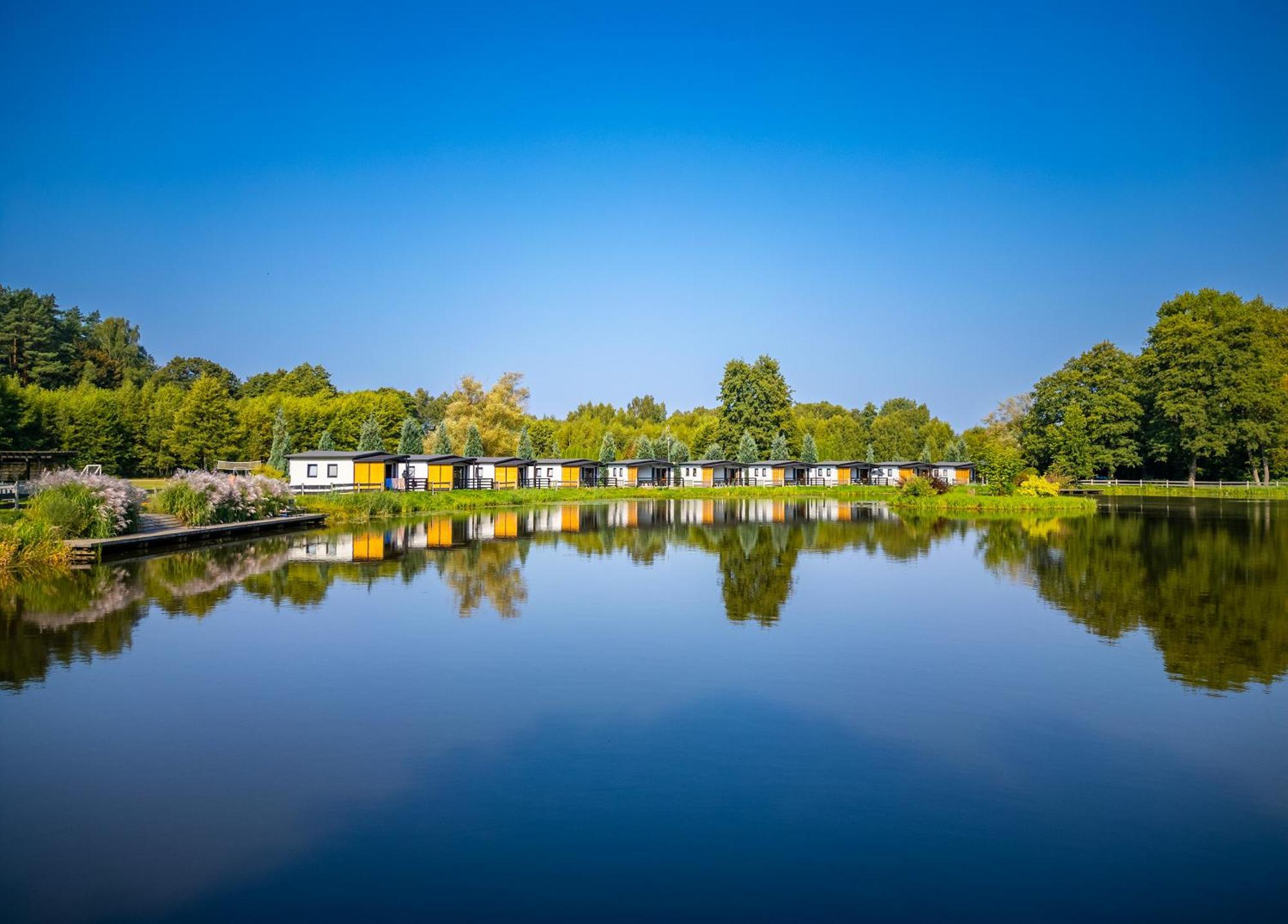 Domki Drewniane Na Splawiu Nad Morzem Ujście-Darłowskie Exteriér fotografie