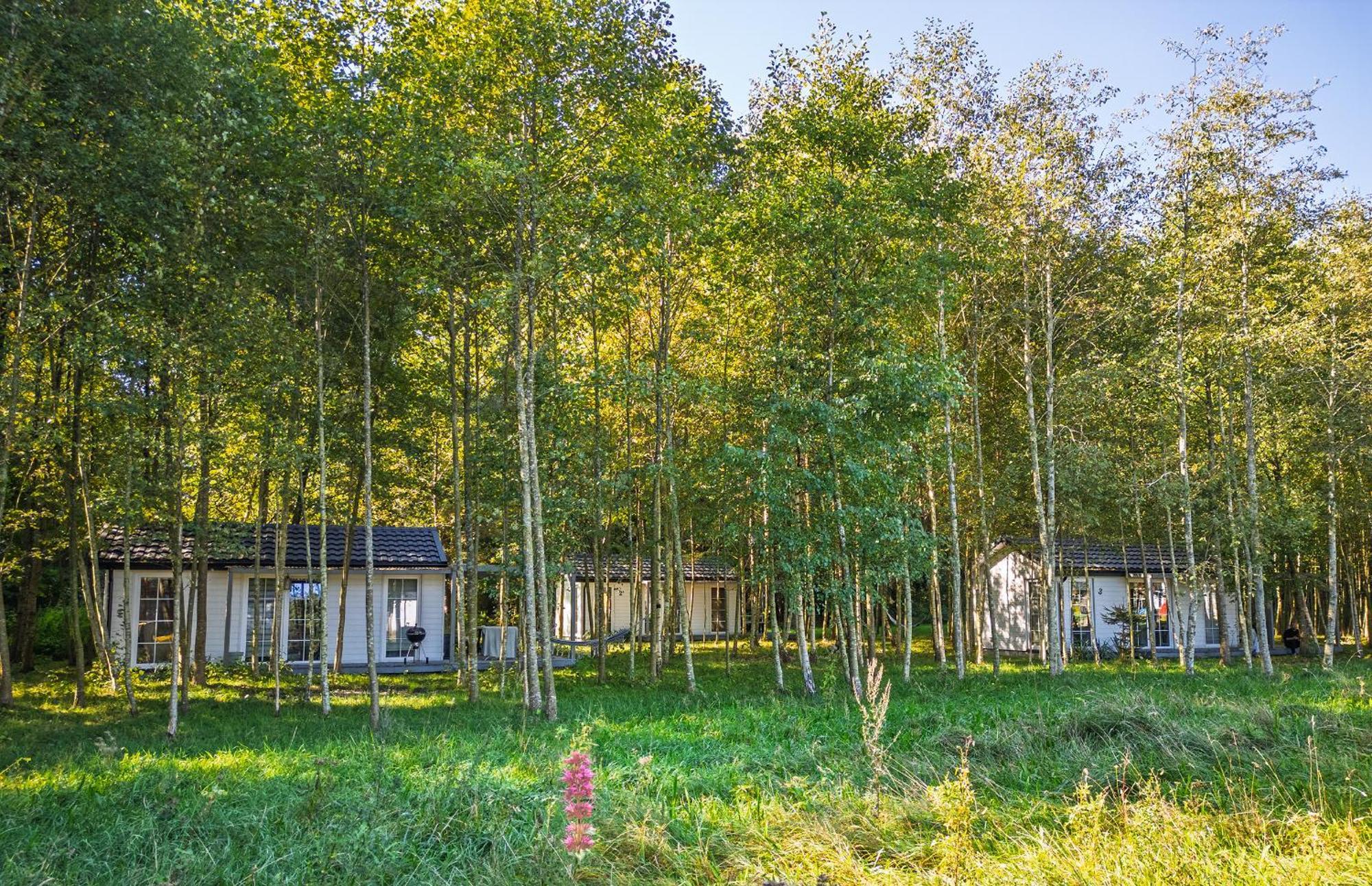 Domki Drewniane Na Splawiu Nad Morzem Ujście-Darłowskie Exteriér fotografie
